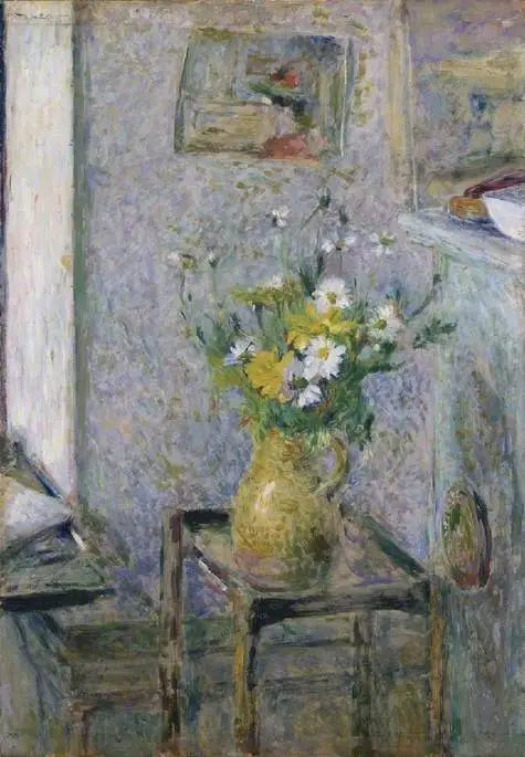 Vaso de barro e flores - Édouard Vuillard