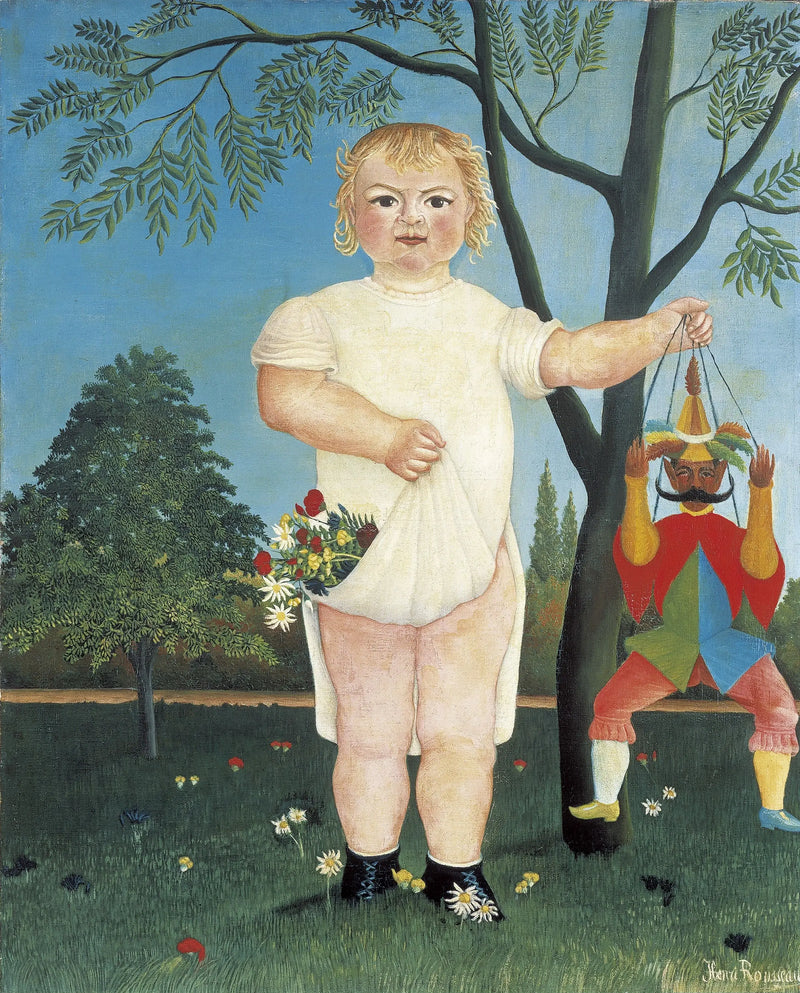 Para comemorar o bebê! - Henri Rousseau