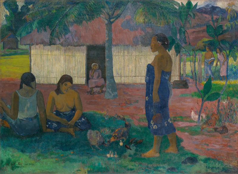 Por que você está brava? - Paul Gauguin