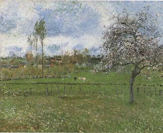 Pradaria de Eragny - Camille Pissarro