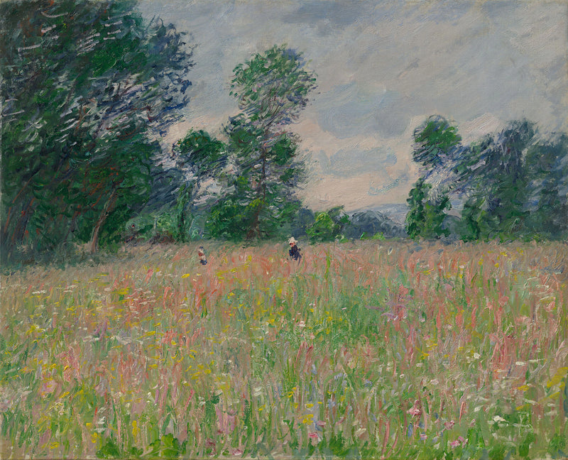 O Prado das Flores W996 - Claude Monet