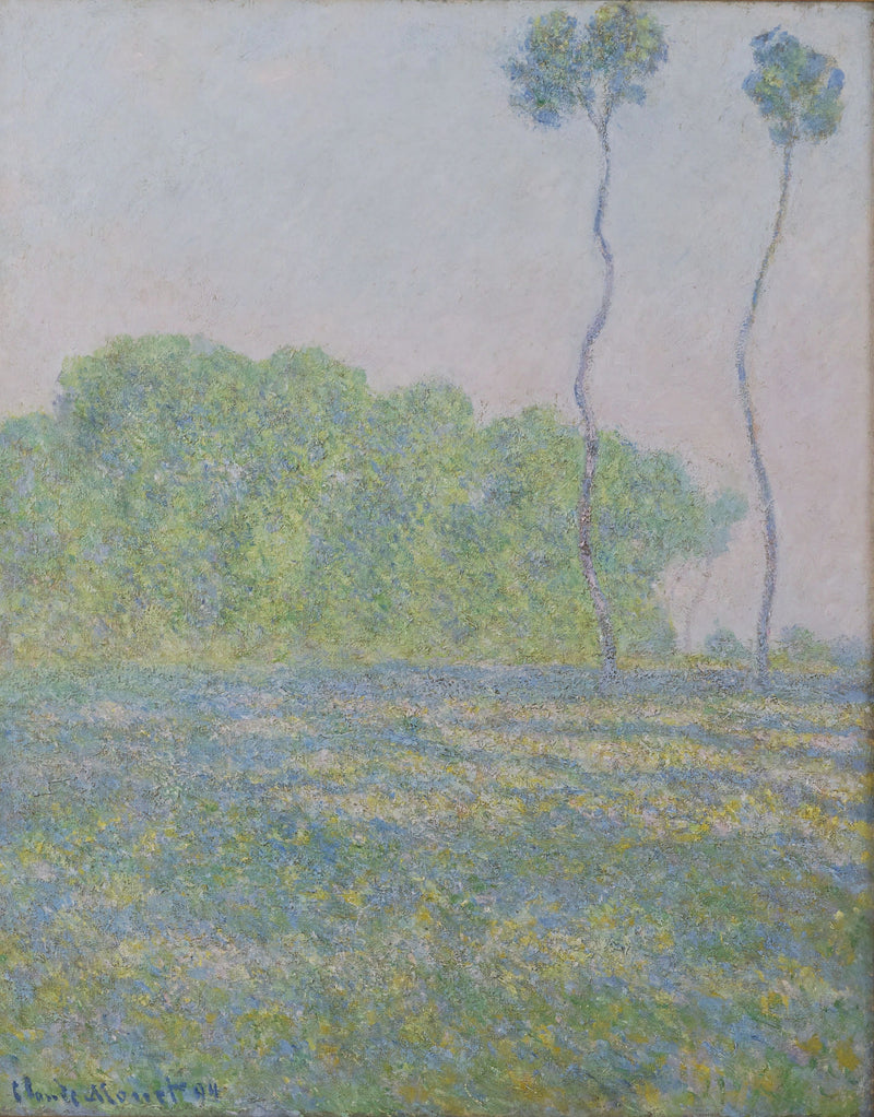 Prado em Giverny W1368 - Claude Monet