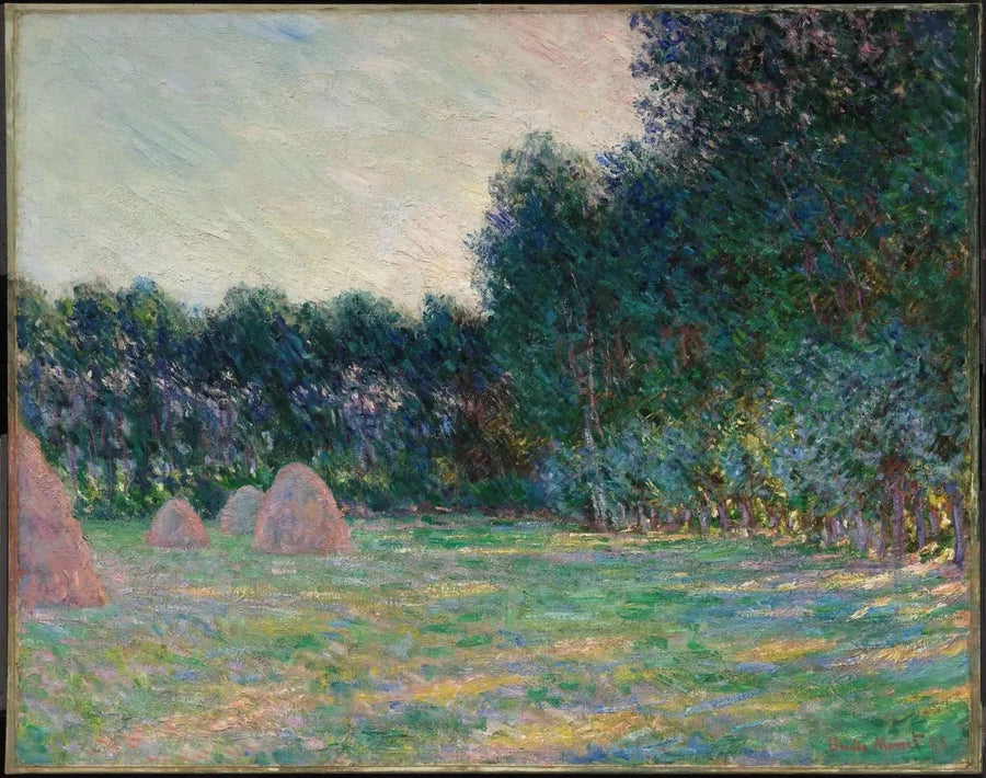 Moinho de moagem perto de Giverny W995 - Claude Monet