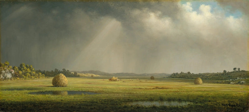 Pradarias de Newburyport - Martin Johnson Heade