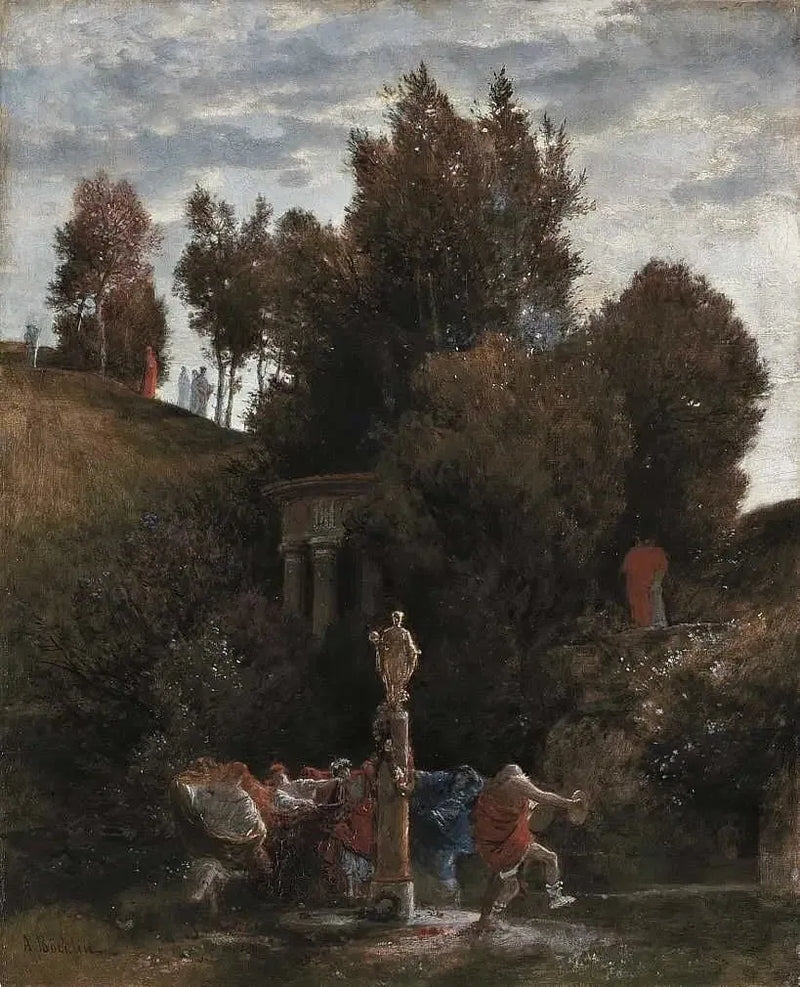 Primeiro Maio Romano - Arnold Böcklin