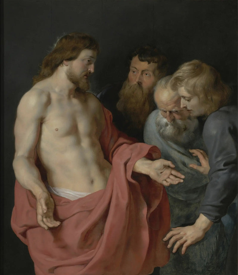 Primeira aparição de Cristo aos apóstolos - Peter Paul Rubens