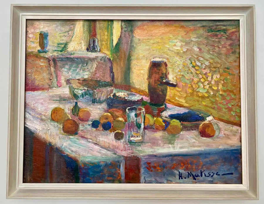 Primeira natureza morta laranja - Henri Matisse