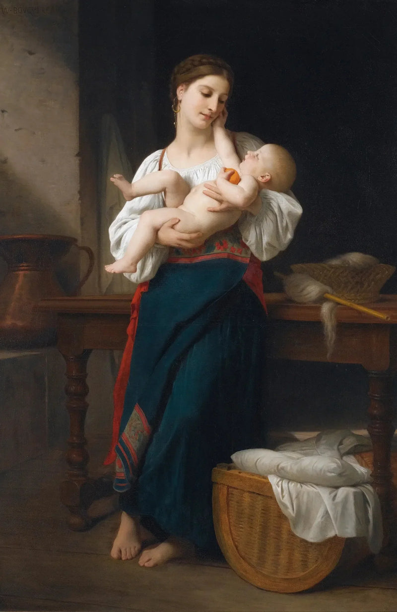 Primeiras Carícias - Bouguereau