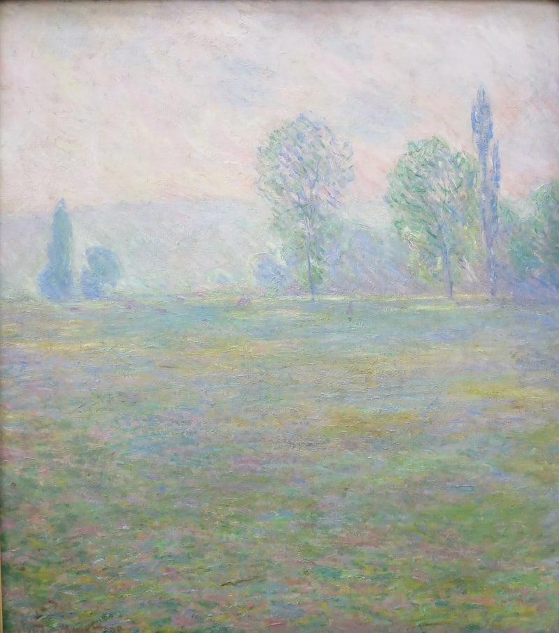 Prados em Giverny - Claude Monet