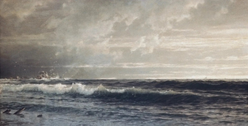 Perto de Land's End, Cornualha - William Trost Richards