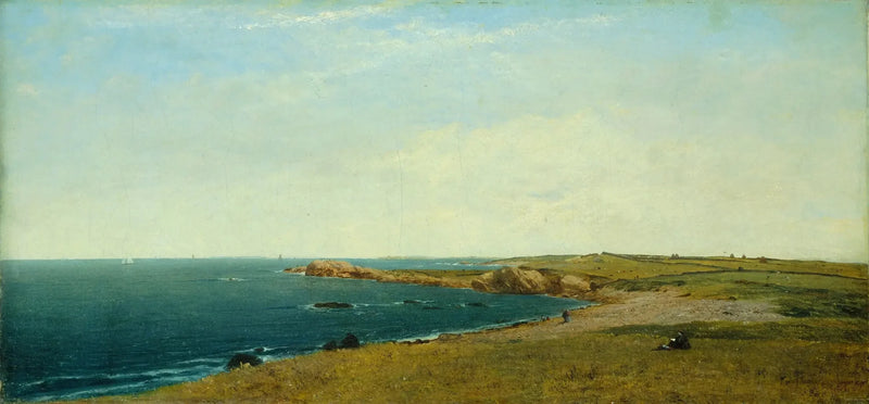 Perto de Newport - John Frederick Kensett