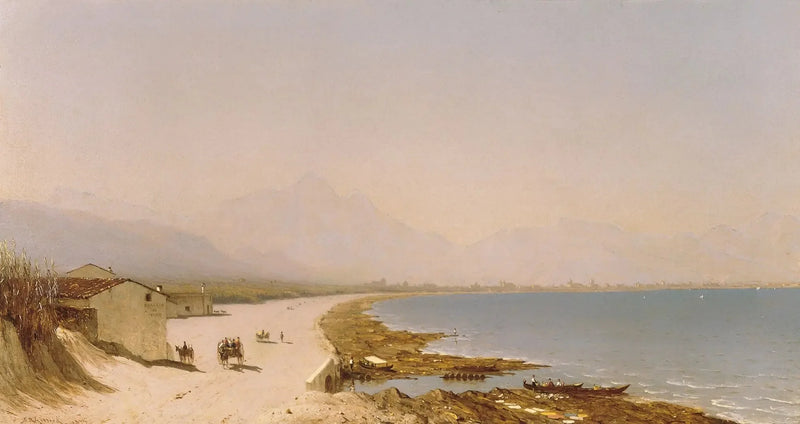 Perto de Palermo - Sanford Robinson Gifford