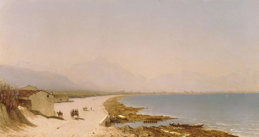 Perto de Palermo - Sanford Robinson Gifford