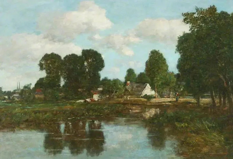 Perto de Quimper - Eugène Boudin