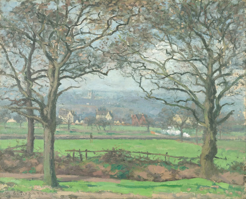 Perto de Sydenham Hill - Camille Pissarro