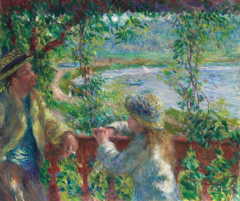 Perto do Lago - Pierre-Auguste Renoir