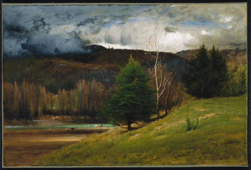 Perto da vila de Kearsarge - George Inness