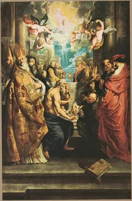 Presença real no Santíssimo Sacramento - Peter Paul Rubens