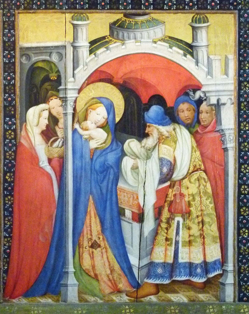 Apresentação de Jesus no Templo - Conrad von Soest