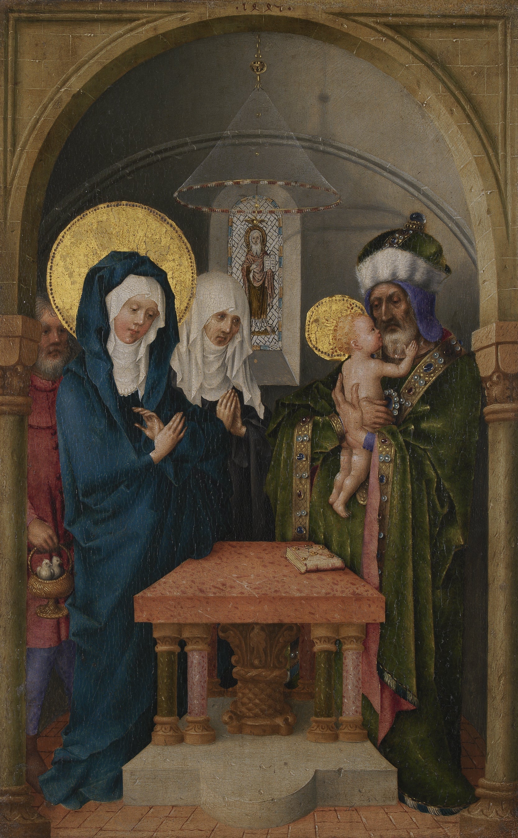 Présentation de Jésus au Temple - Stefan Lochner - Alpha Reproduction