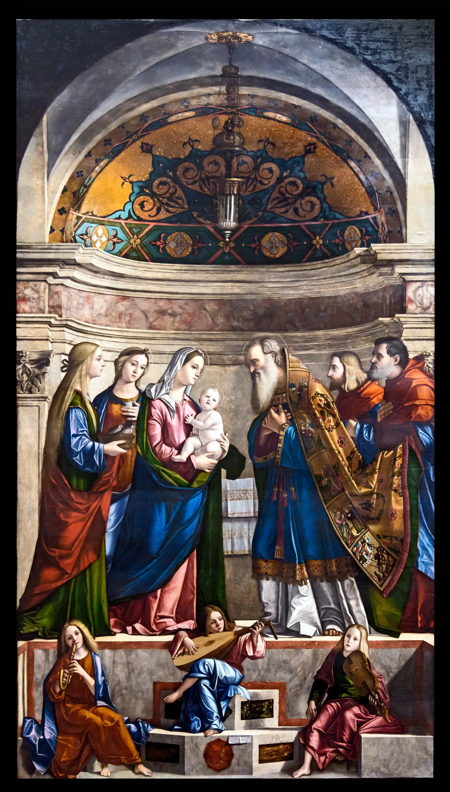 Présentation de Jésus au Temple - Vittore Carpaccio image 1 reproduction artisanale de tableau