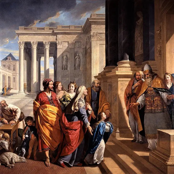 Apresentação da Virgem no Templo - Philippe de Champaigne