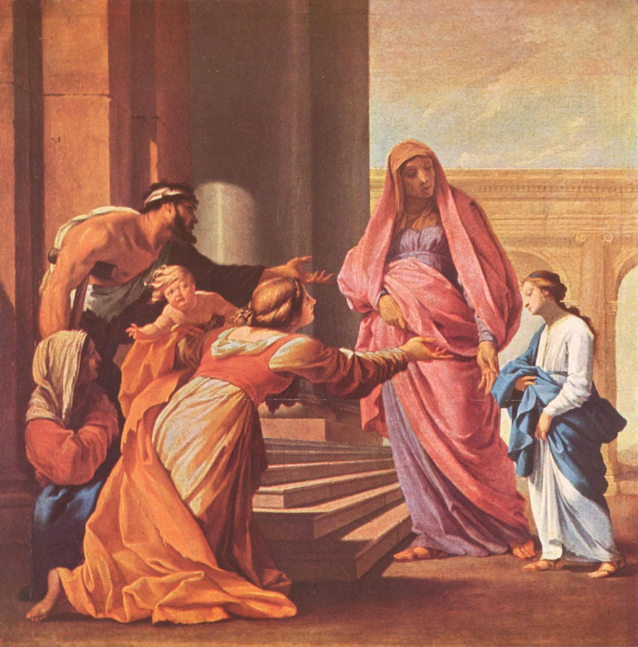 Apresentação da Virgem - Eustache Le Sueur