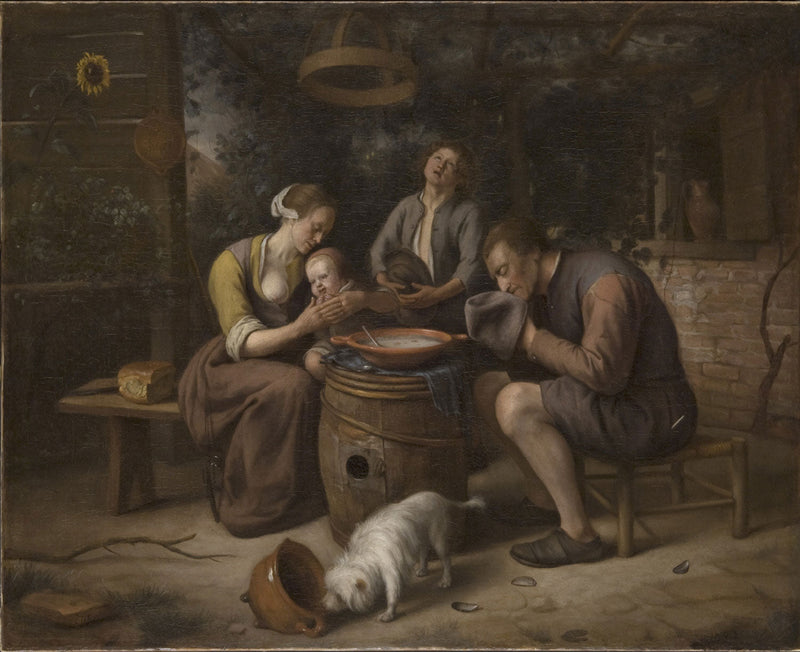 Prière avant le repas - Jan Steen