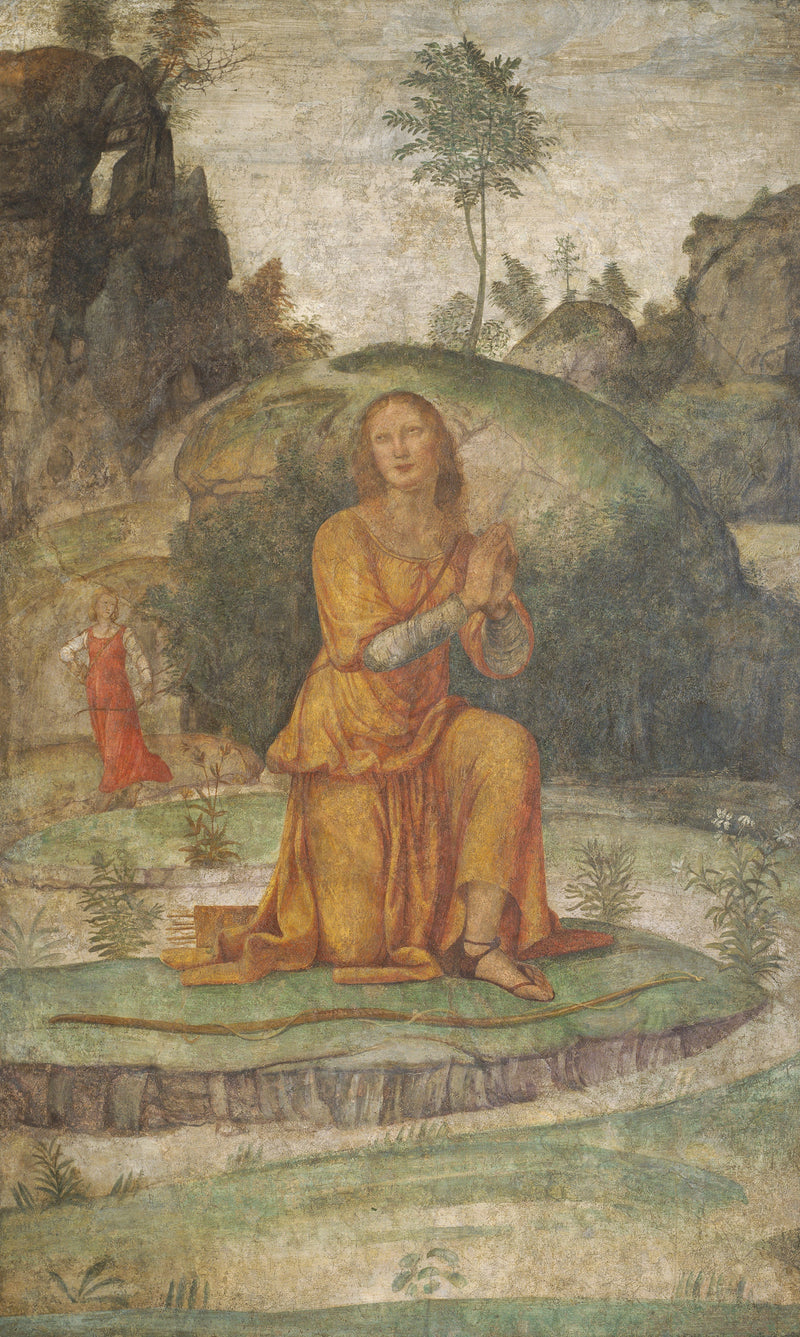 Prece de Procris a Diana - Bernardino Luini