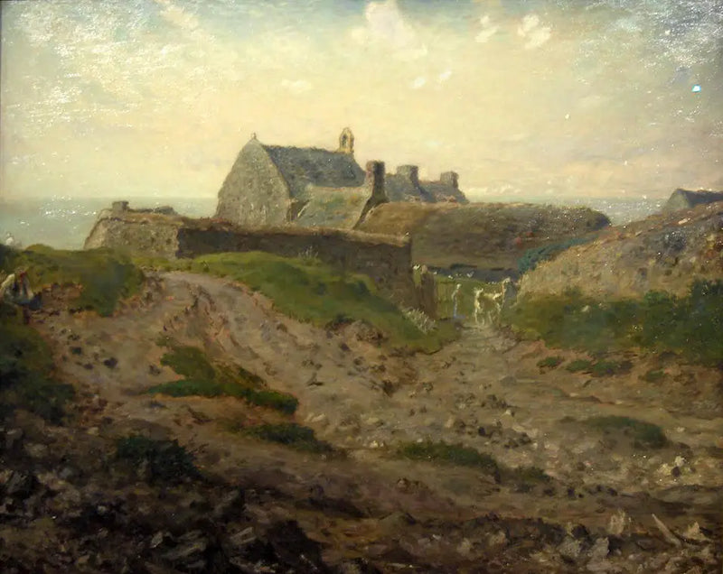 Priorado de Vauville, Normandia - Jean-François Millet