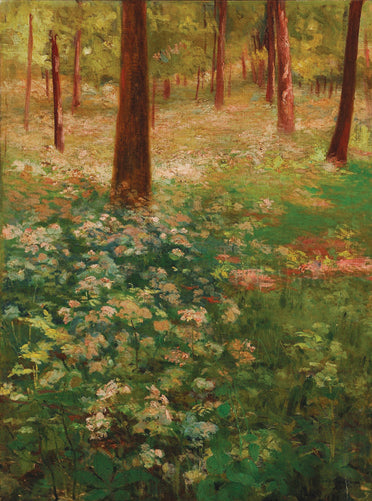 Primavera - Eliseu Visconti image 1 reproduction artisanale de tableau