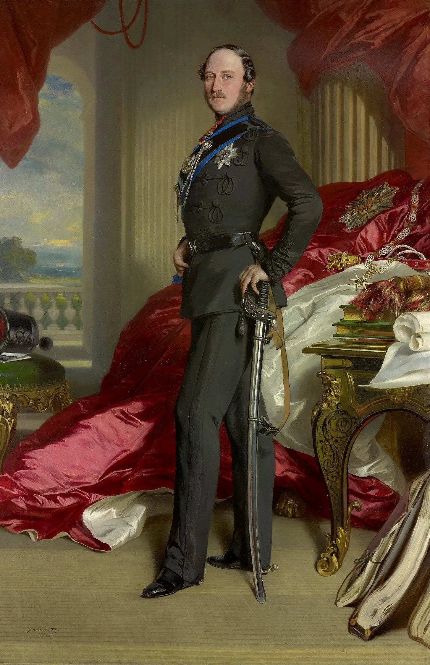 Prince Albert prince consort (1819-1861) - Franz Xaver Winterhalter - Alpha Reproduction
