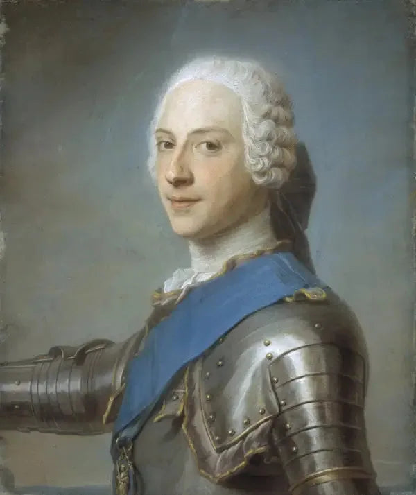 Príncipe Henri Benoît Clément Stuart, 1725 - 1807. Cardeal York - Maurice-Quentin de La Tour