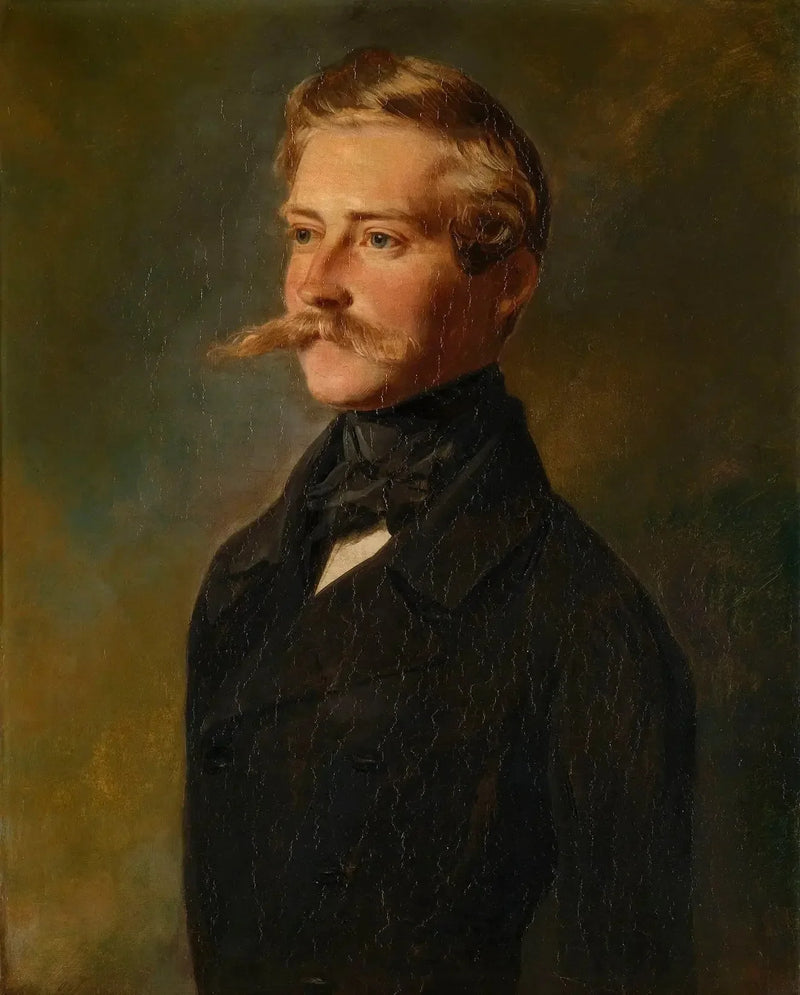 Príncipe Leopoldo de Saxe-Coburgo-Gota (1824-1884) - Franz Xaver Winterhalter