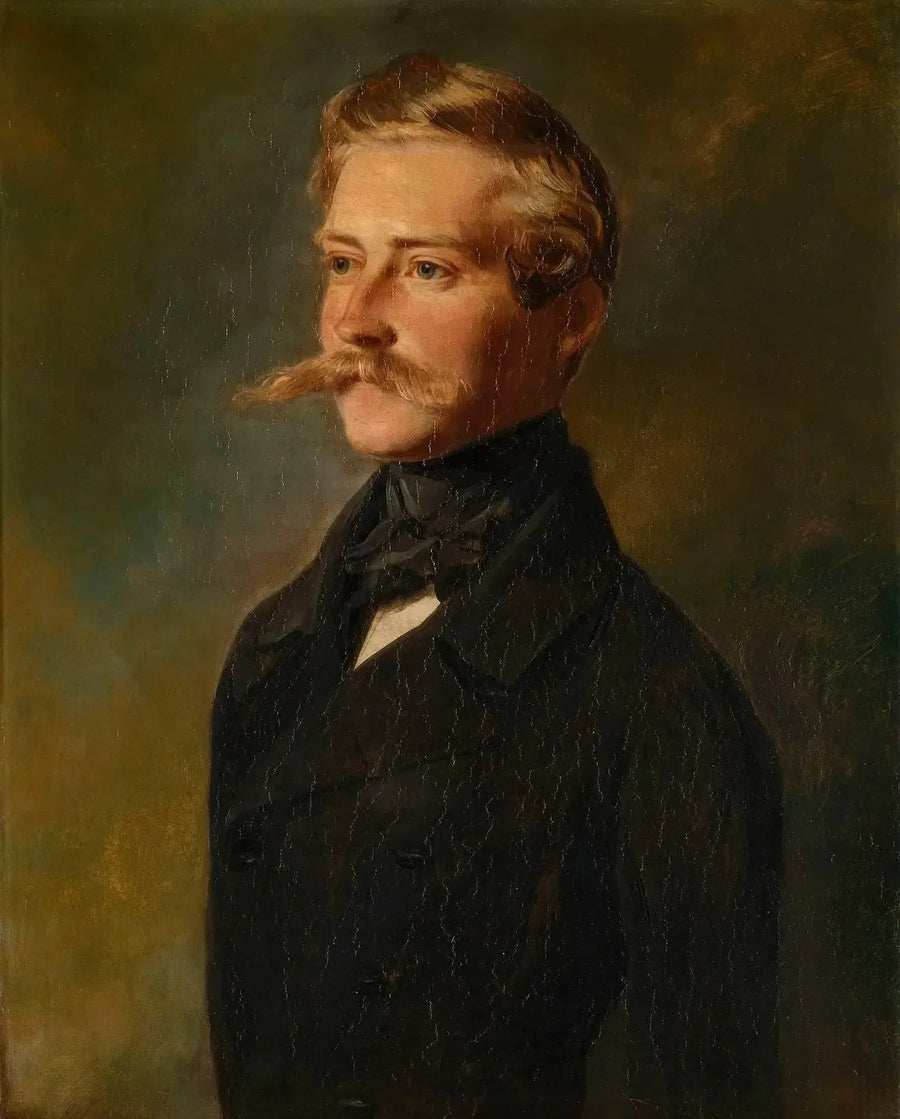 Príncipe Leopoldo de Saxe-Coburgo-Gota (1824-1884) - Franz Xaver Winterhalter