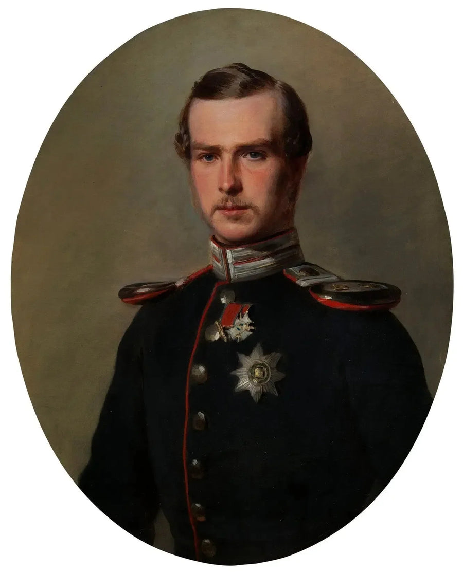 Príncipe Luís de Hesse, futuro grande-duque Luís IV de Hesse (1837-1892) - Franz Xaver Winterhalter