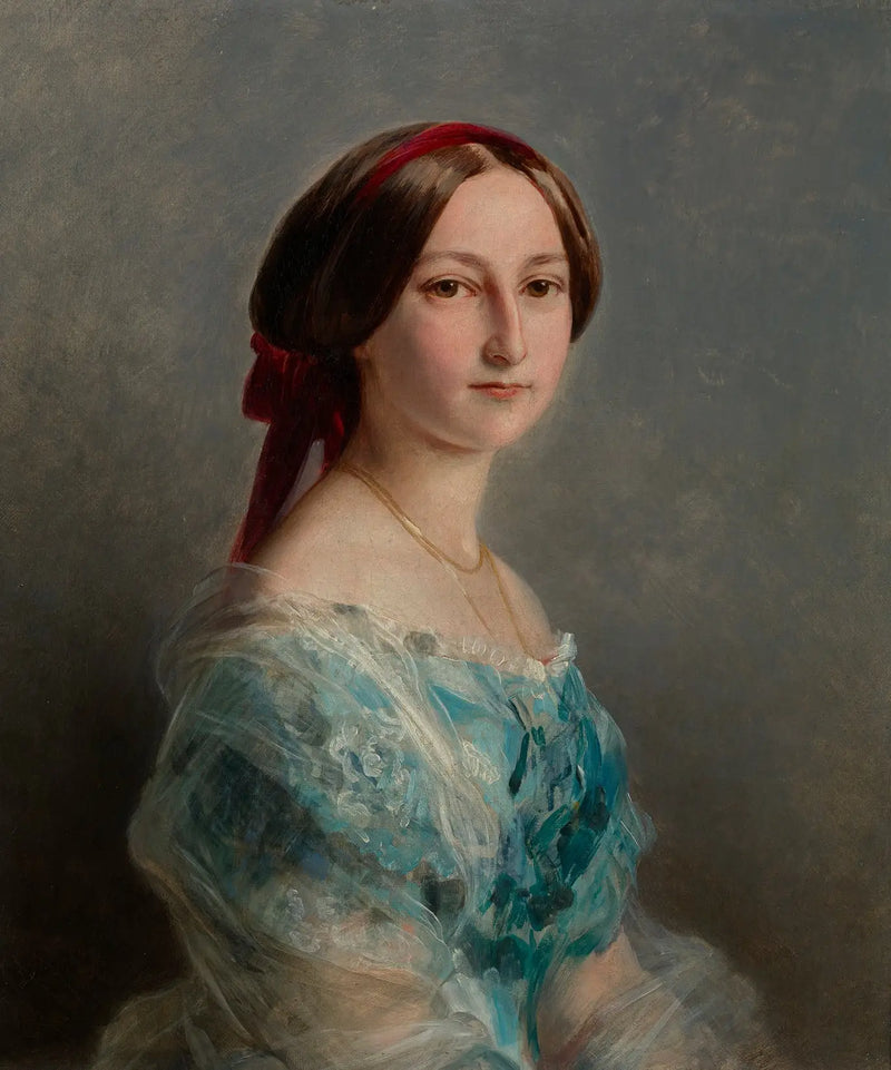 Princesa Adélaïde de Hohenlohe-Langenbourg (1835-1900) - Franz Xaver Winterhalter