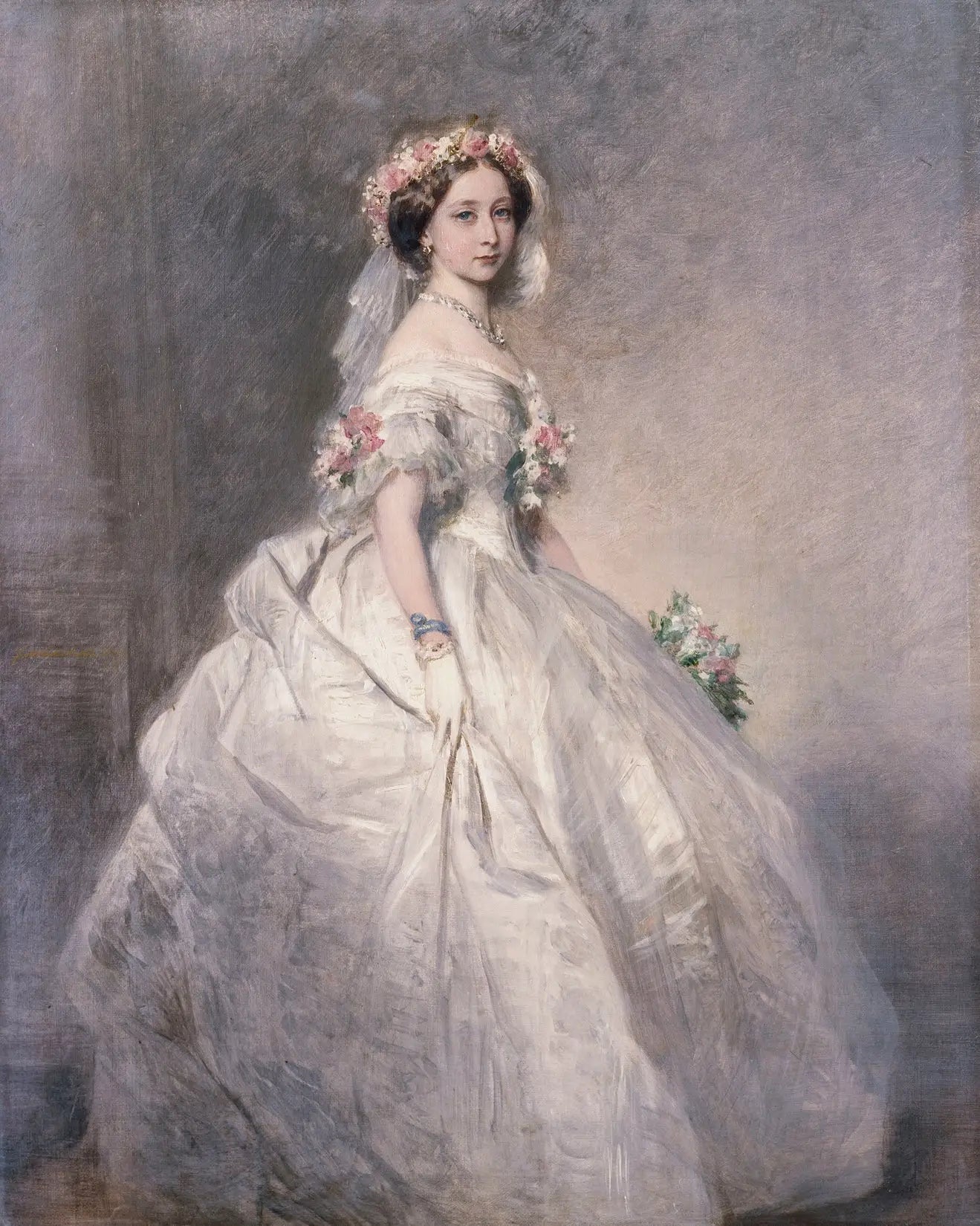 Princesse Alice (1843-1878) plus tard grande-duchesse de Hesse - Franz Xaver Winterhalter - Alpha Reproduction