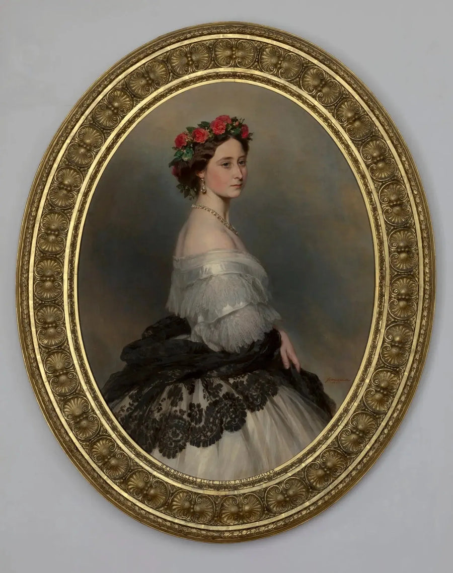 Princesa Alice (1843-1878), posteriormente grande-duquesa de Hesse - Franz Xaver Winterhalter