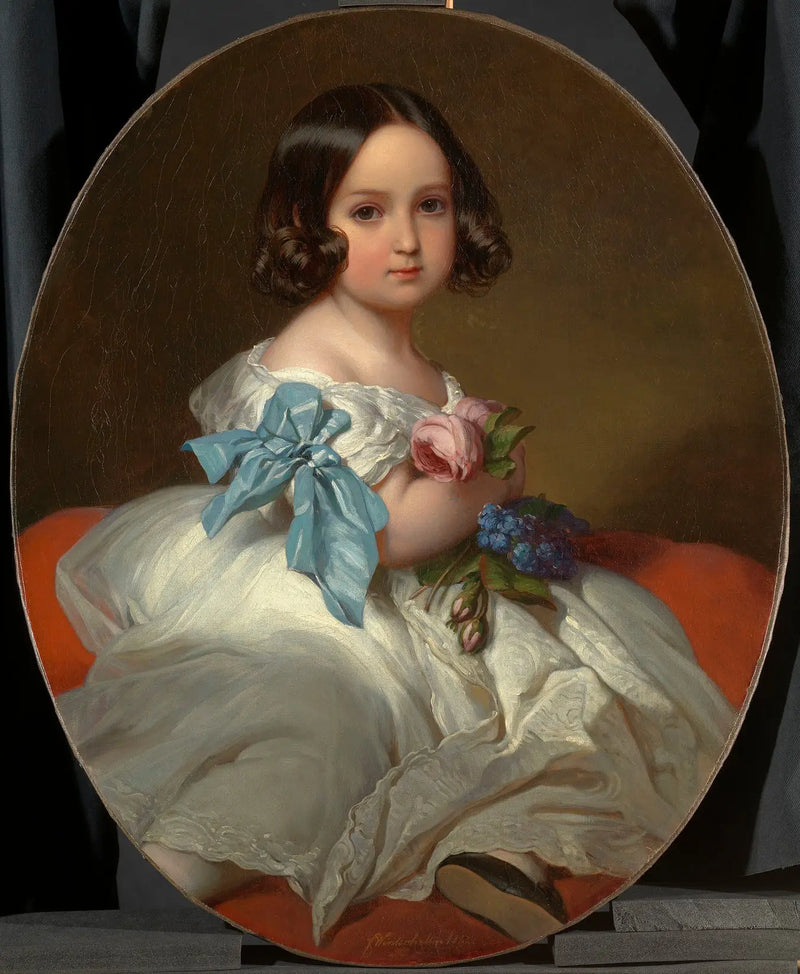 Princesa Charlotte da Bélgica (1840-1927) - Franz Xaver Winterhalter