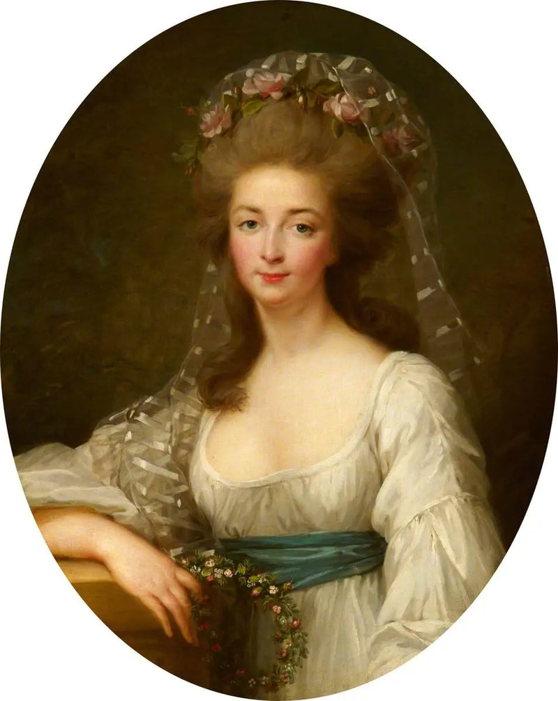 Princesa Élisabeth de Bourbon, princesa da França, « Madame Élisabeth » (1764-1794) - Élisabeth Vigée Le Brun
