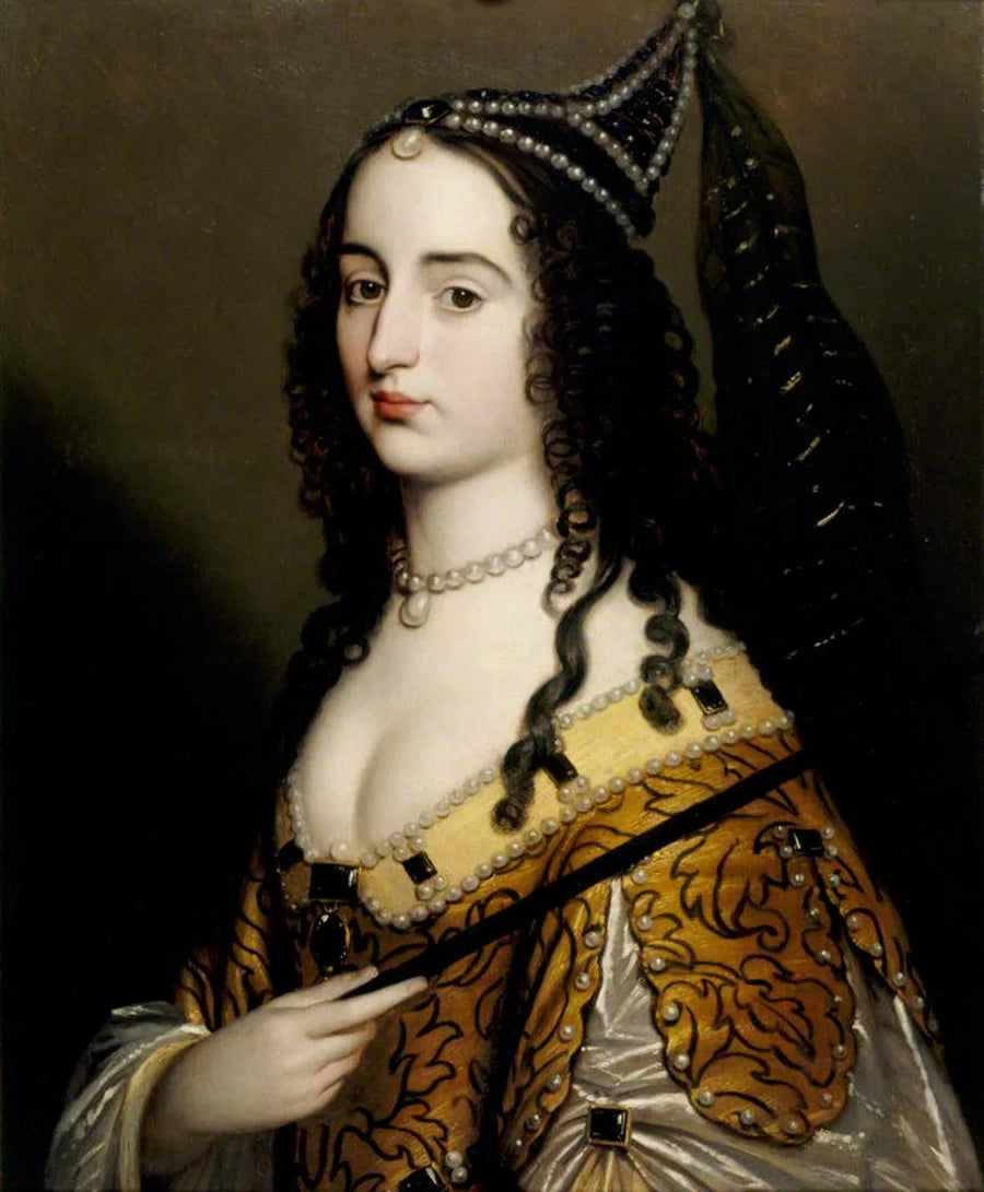 Princesa Élisabeth, princesa real, abadessa de Hervorden (Hertford) (1618-1680) - Gerrit van Honthorst