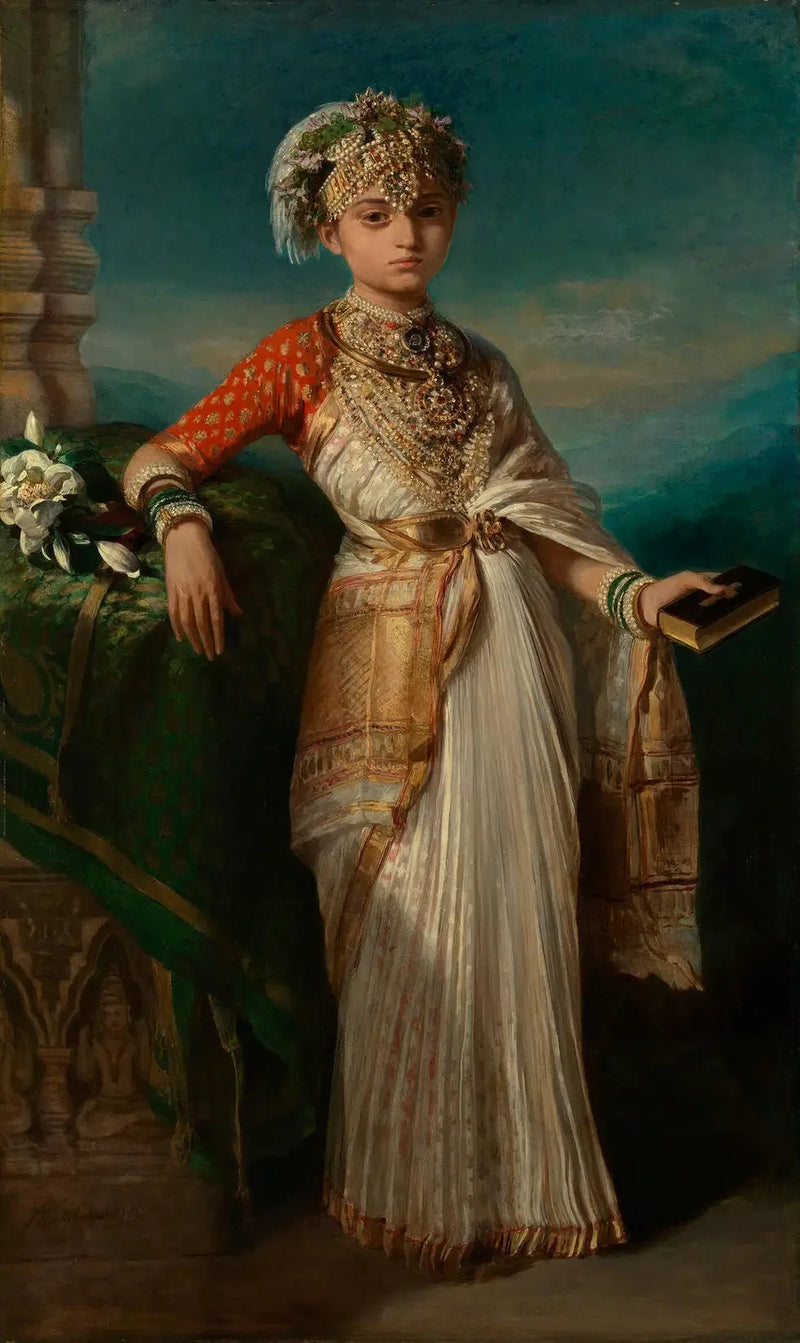 Princesa Gouramma (1841-1864) - Franz Xaver Winterhalter