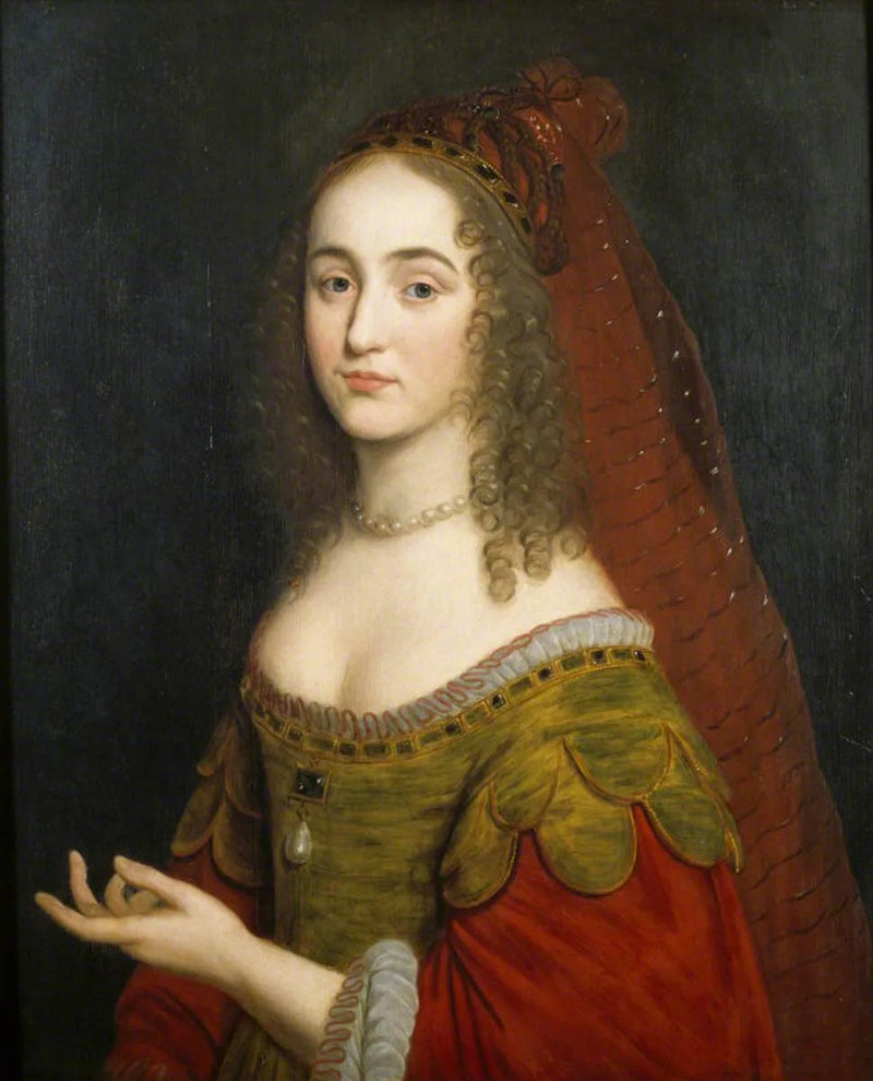 Princesa Henrietta Maria, princesa Palatina, princesa de Siebenbürgen, Transilvânia (1626-1651) - Gerrit van Honthorst