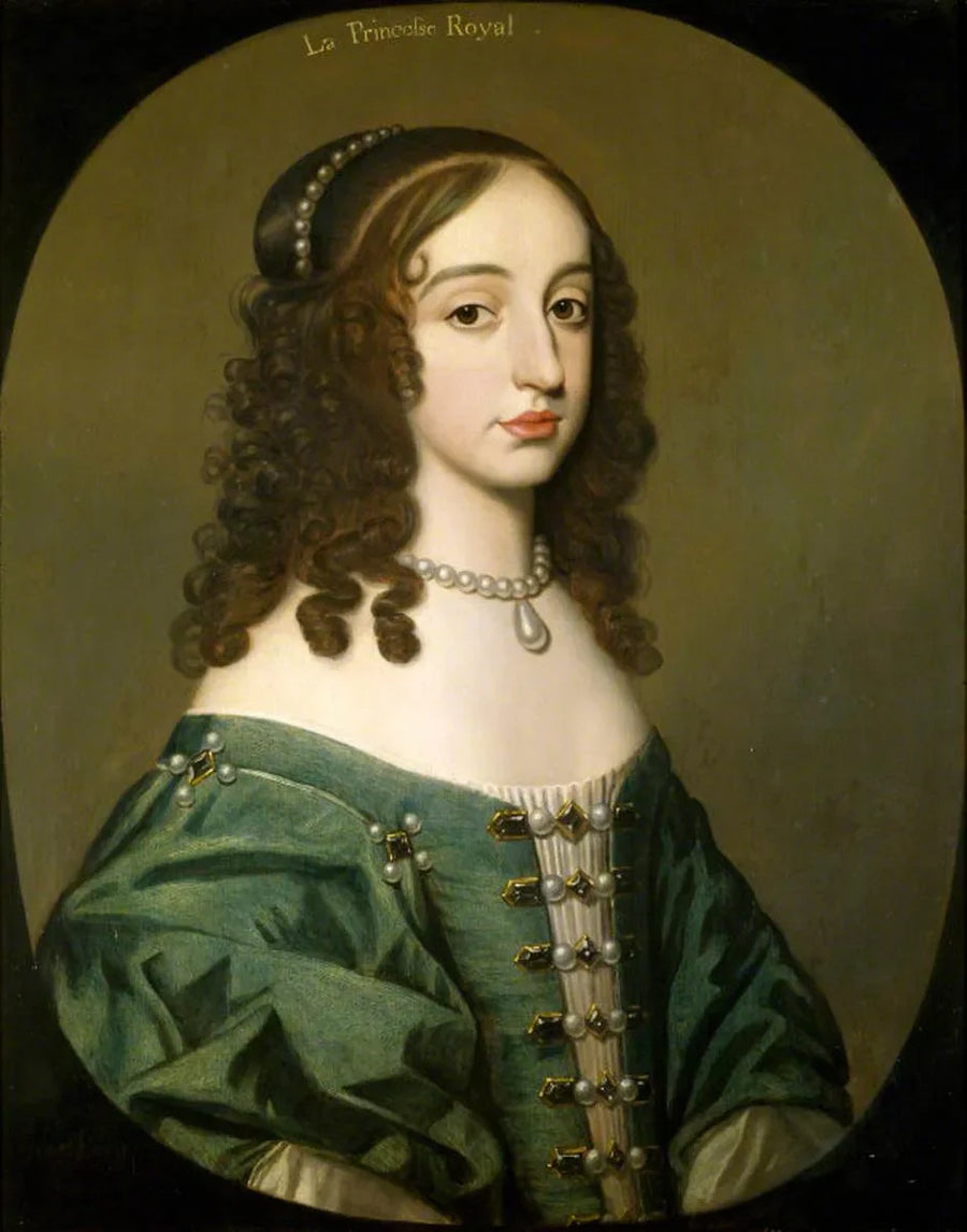 Princesa Maria Stuart, princesa de Orange (1631 - 1660) - Gerrit van Honthorst