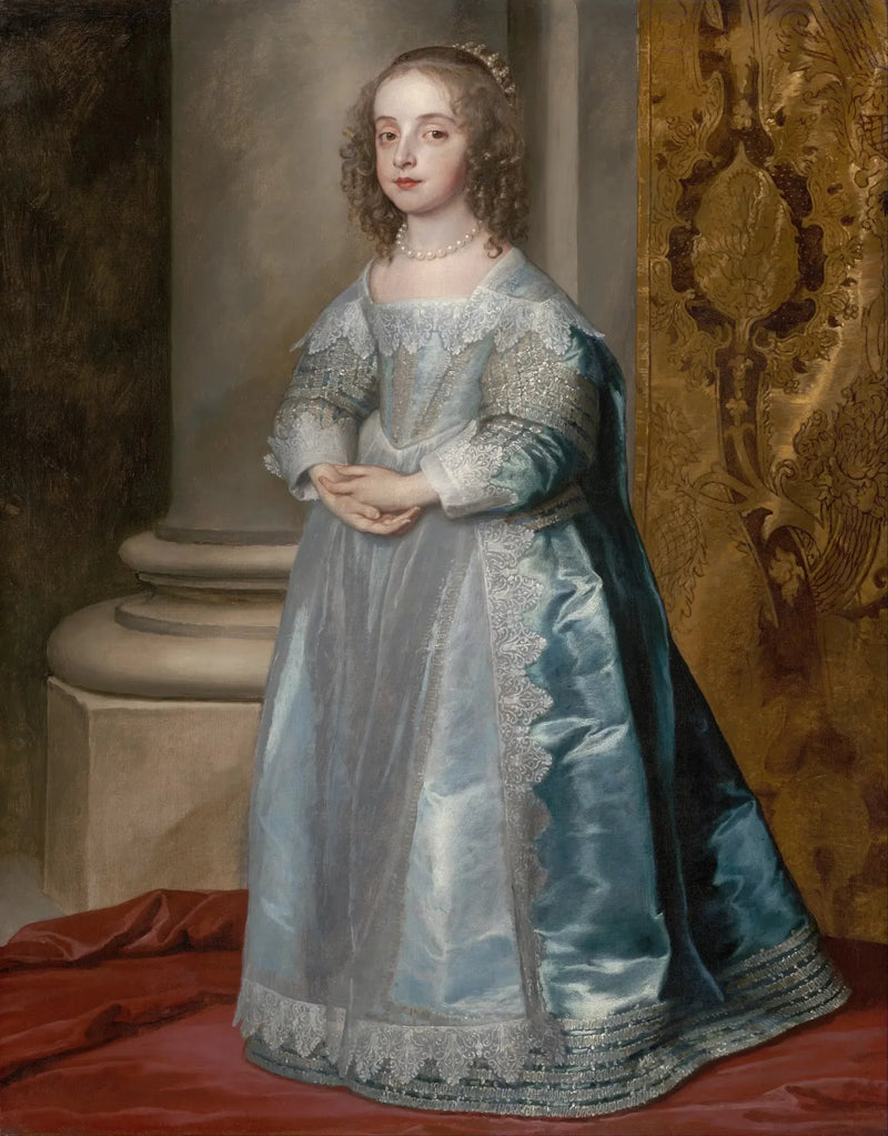 Princesa Maria, filha de Carlos I - Antoine van Dyck