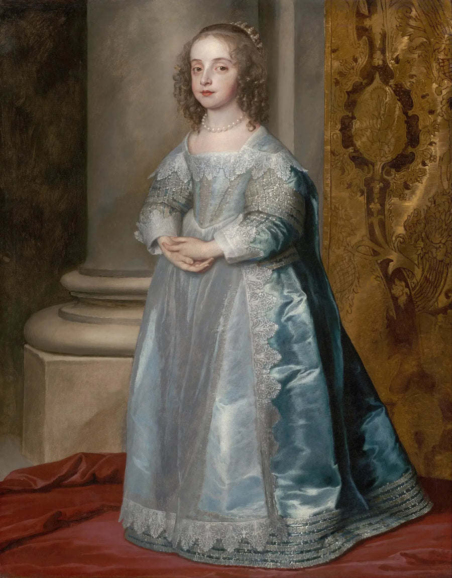 Princesa Maria, filha de Carlos I - Antoine van Dyck