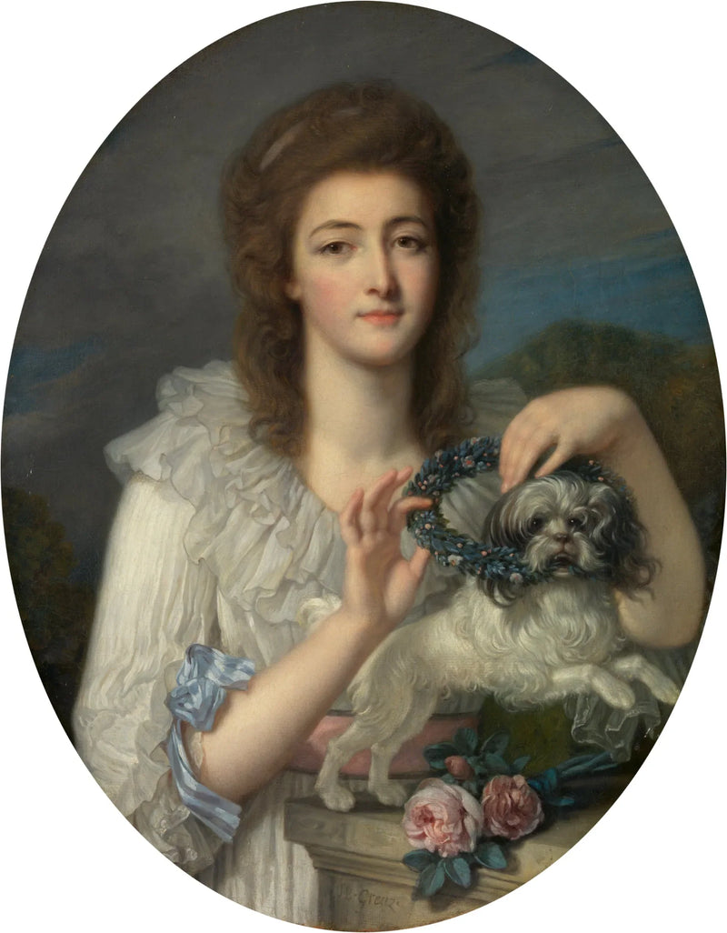 Princesa Varvara Nikolaïevna Gagarine (1762-1802) - Jean-Baptiste Greuze