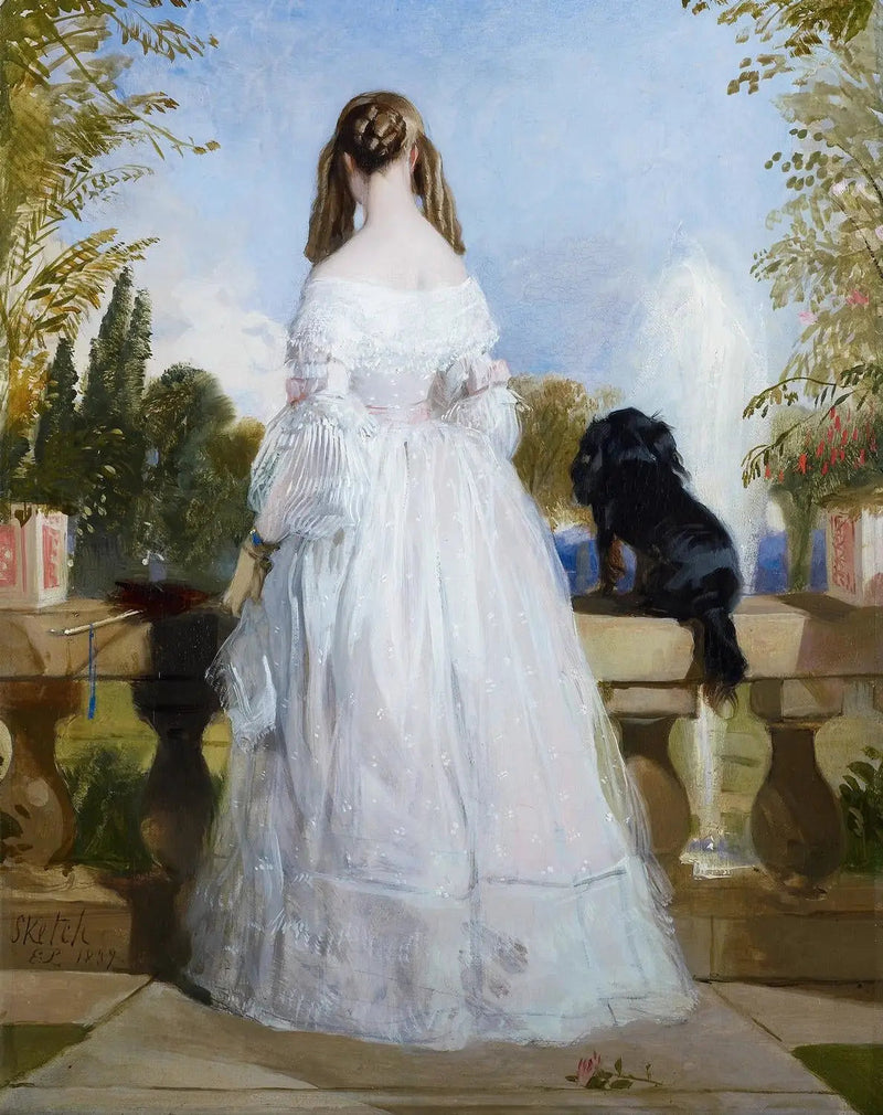 Princesa Vitória de Saxe-Coburgo-Gota (1822-1857) - Edwin Henry Landseer