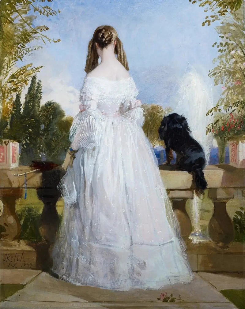Princesa Vitória de Saxe-Coburgo-Gota (1822-1857) - Edwin Henry Landseer